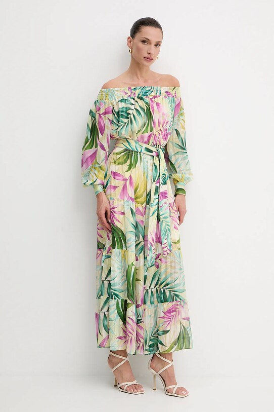 Îmbrăcăminte Guess rochie JOSEE W5GT16.WH9Z2 verde