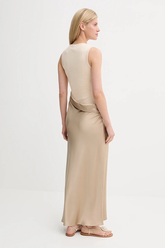 Îmbrăcăminte Nanushka rochie COBEE NW25SSDR21175 bej