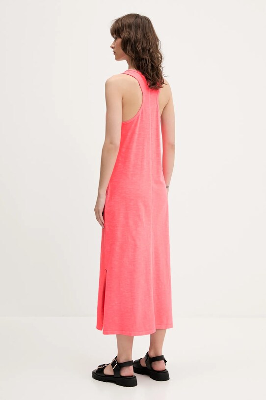 Одяг Бавовняна сукня Superdry W8011861A.9SD рожевий