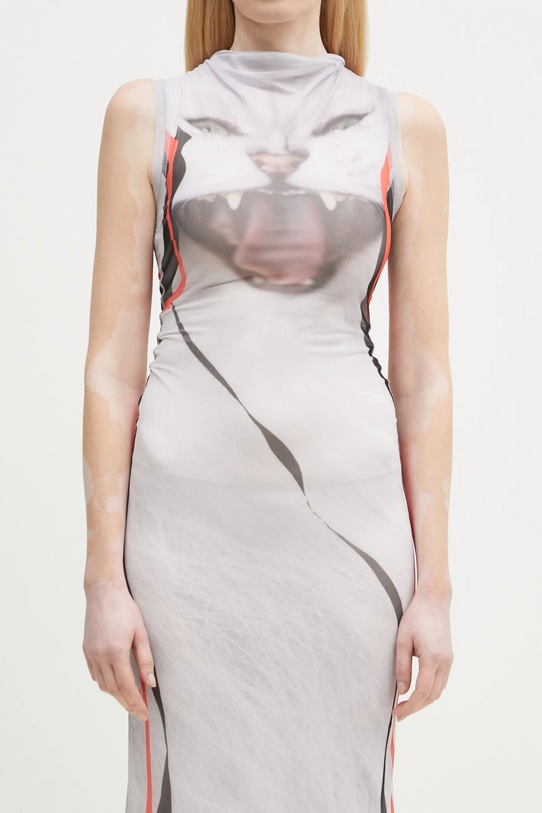 Φόρεμα Ottolinger Mesh Maxi γκρί 101.500301.02