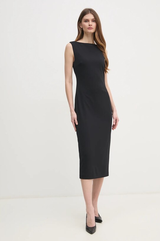 Šaty Calvin Klein K20K208140 čierna SS25