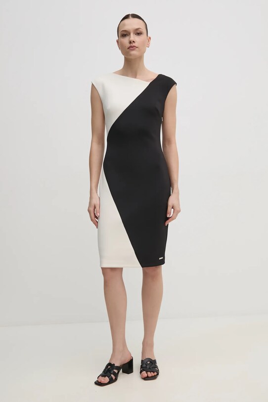 Šaty Calvin Klein K20K208141 čierna SS25
