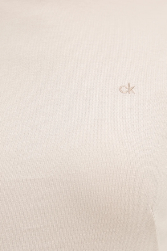 Calvin Klein sukienka bawełniana K20K208299 beżowy