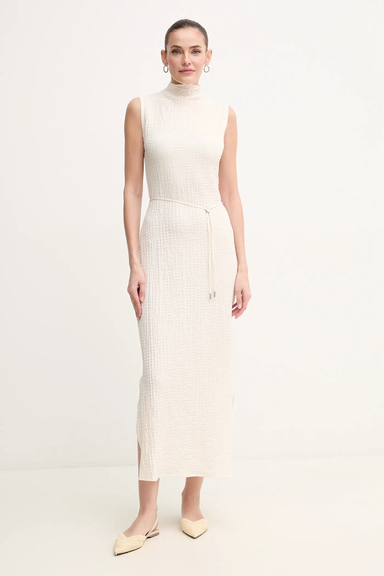 Calvin Klein sukienka beżowy K20K208304