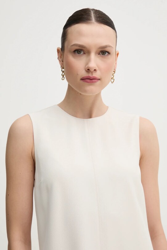 Calvin Klein sukienka beżowy K20K208390