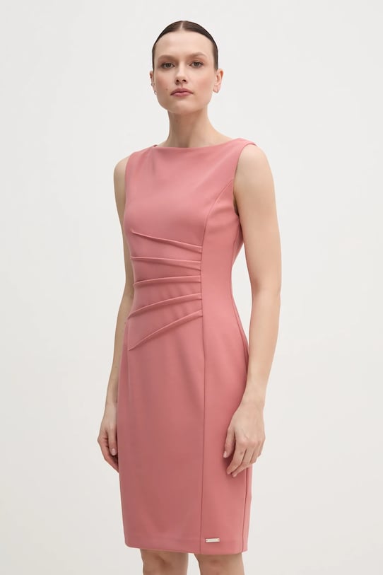 Calvin Klein rochie mini portocaliu K20K208433