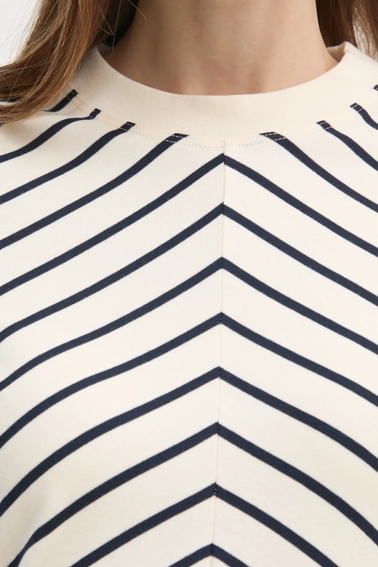 Tommy Hilfiger sukienka bawełniana WW0WW45521 beżowy