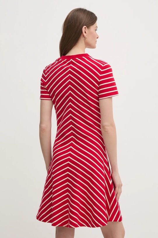 Oblečenie Bavlnené šaty Tommy Hilfiger WW0WW45521 červená