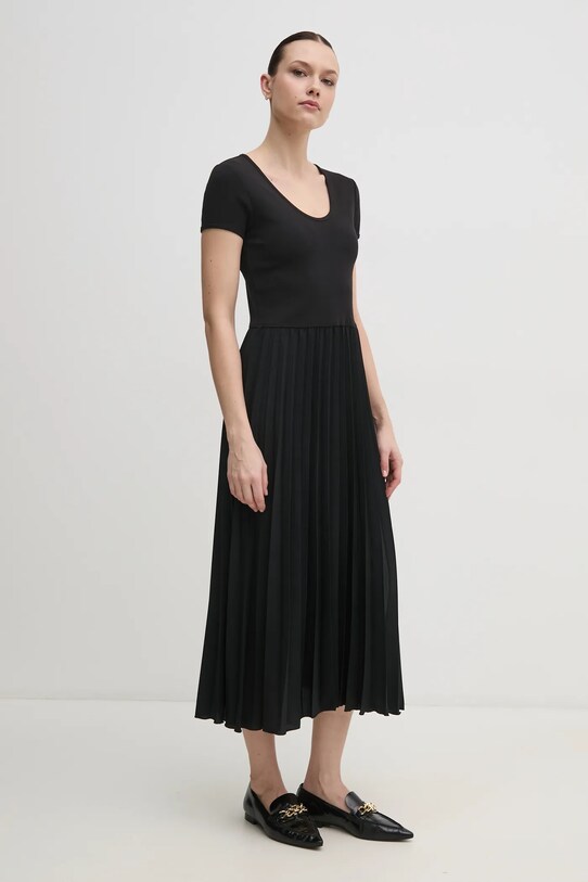 Odzież Tommy Hilfiger sukienka WW0WW44618 czarny