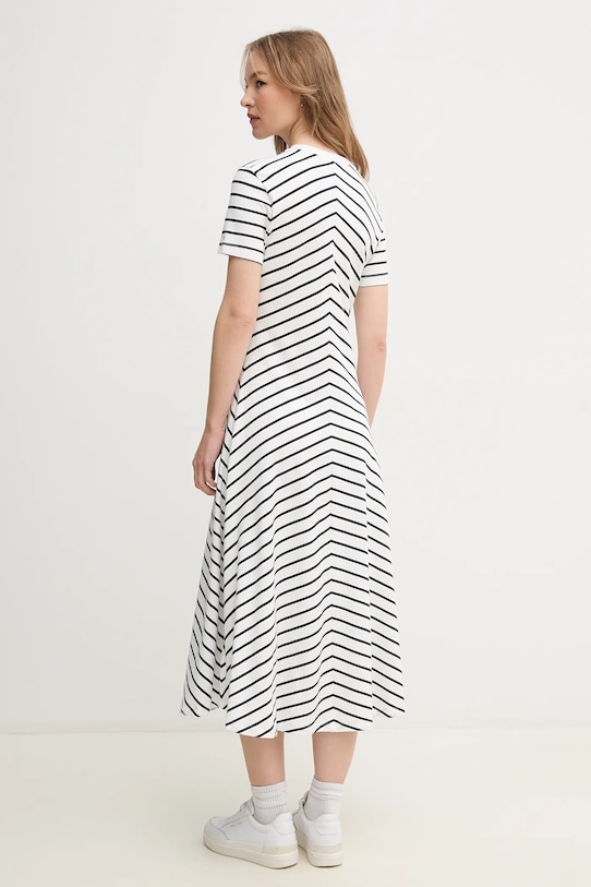 Oblečení Bavlněné šaty Tommy Hilfiger WW0WW44547 bílá