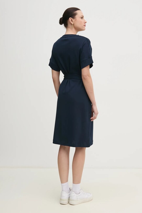 Одежда Хлопковое платье Tommy Hilfiger WW0WW45520 тёмно-синий