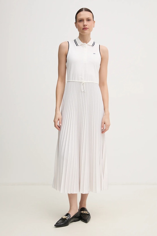 Tommy Hilfiger rochie maxi alb WW0WW45167