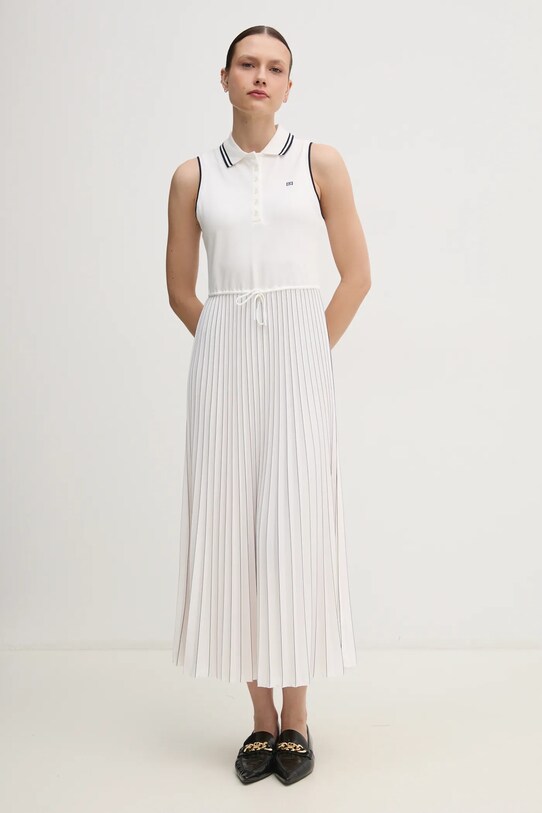 Îmbrăcăminte Tommy Hilfiger rochie WW0WW45167 alb