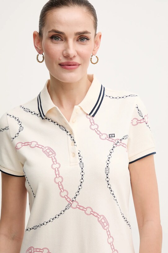 Tommy Hilfiger sukienka beżowy WW0WW45532