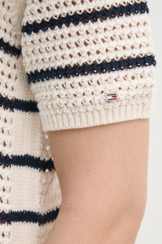Рокля Tommy Hilfiger WW0WW44489 бежов
