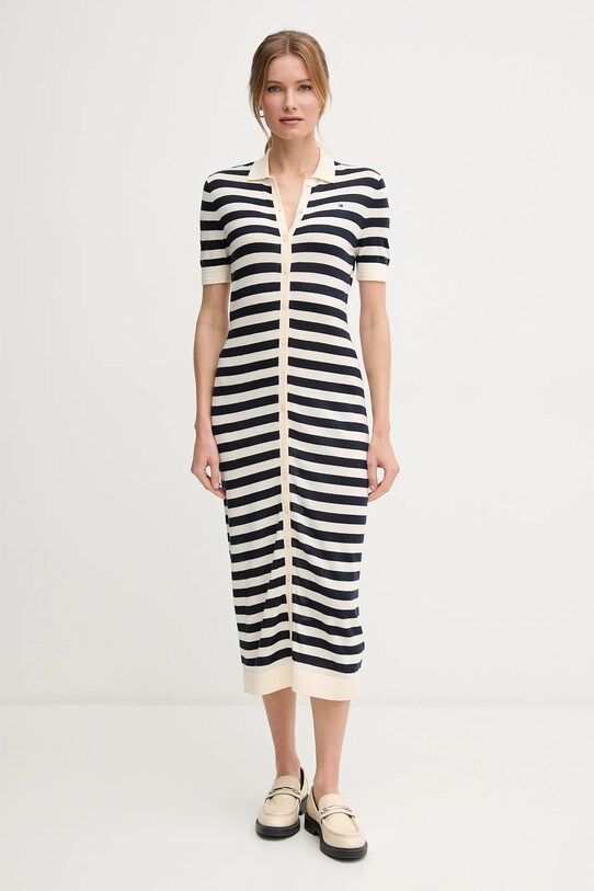 Oblečenie Šaty Tommy Hilfiger WW0WW44529 tmavomodrá