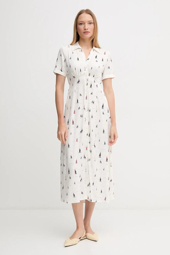 Tommy Hilfiger ruha galléros bézs WW0WW44668