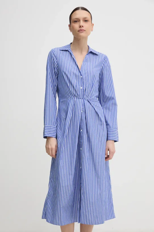 Îmbrăcăminte Tommy Hilfiger rochie din bumbac WW0WW44670 violet