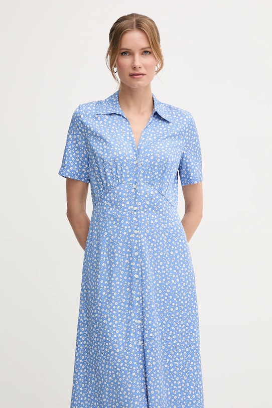 Šaty Tommy Hilfiger modrá WW0WW45941