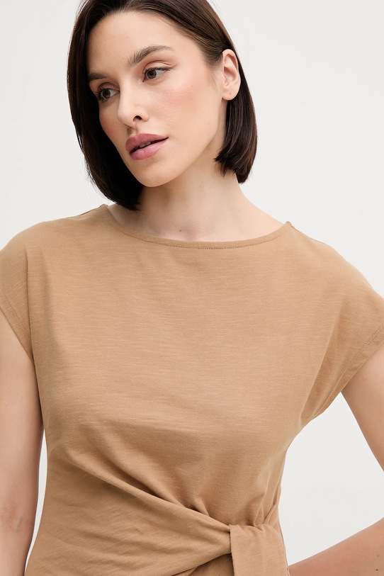 Tommy Hilfiger sukienka bawełniana zielony WW0WW45159