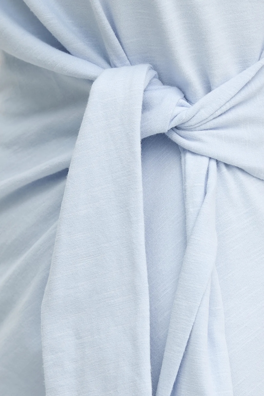 Tommy Hilfiger sukienka bawełniana WW0WW45159 niebieski