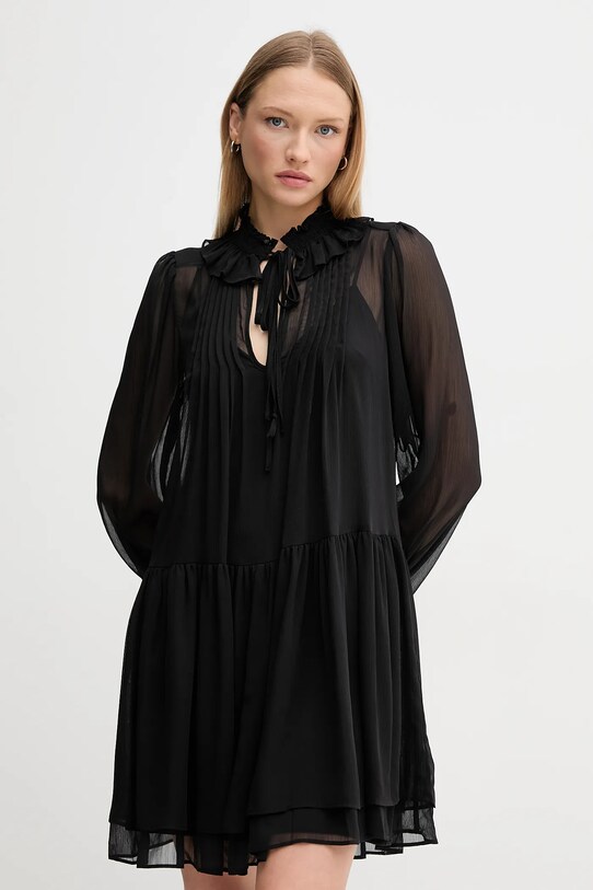 Dkny sukienka casual czarny DD5G2H73