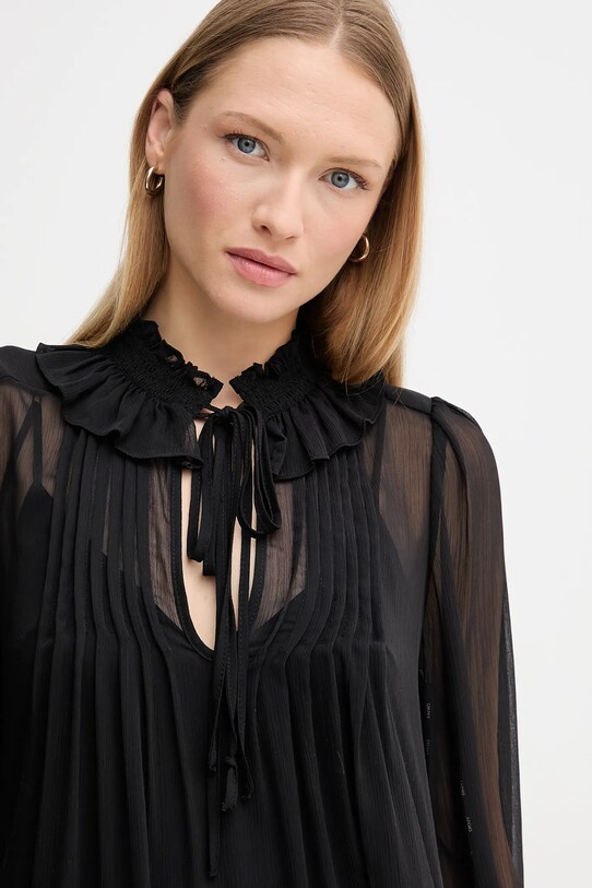 Dkny sukienka czarny DD5G2H73