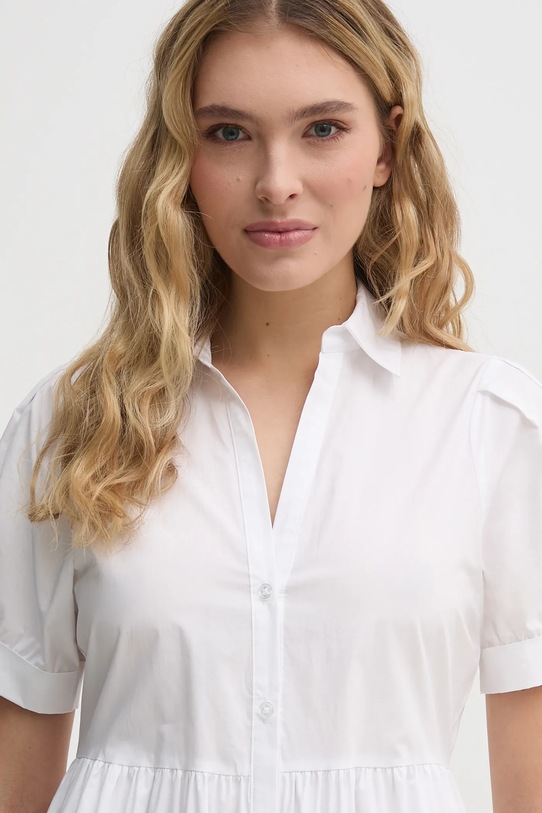 Dkny sukienka bawełniana biały DJ4D9004