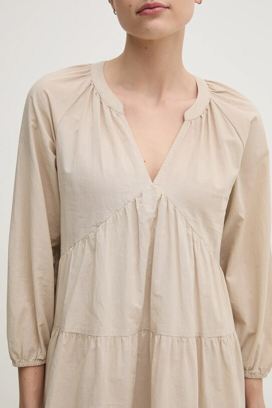 Dkny vestito in cotone DJ4D9021 beige