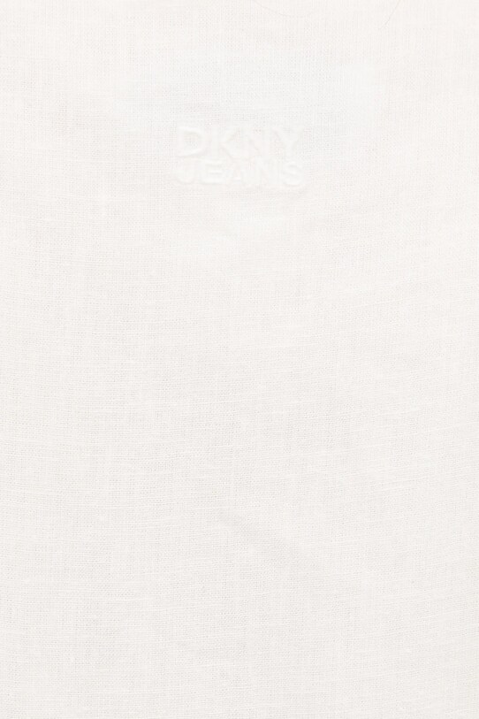 Lněné šaty Dkny DJ5D9059