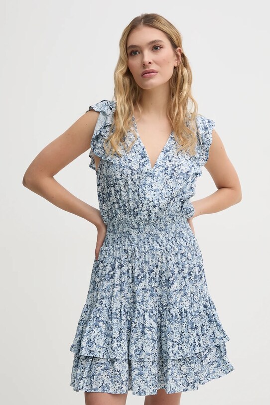 Рокля Dkny DJ4D9012 син SS25