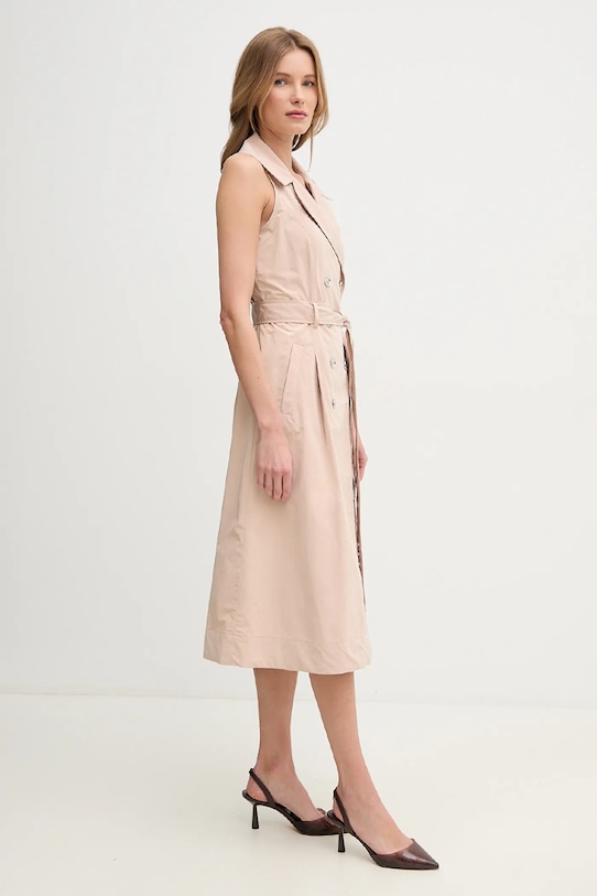 Šaty Dkny DD5P1H93 béžová SS25