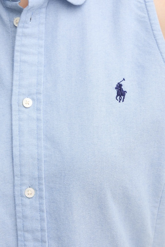 Bavlněné šaty Polo Ralph Lauren 211906437 modrá