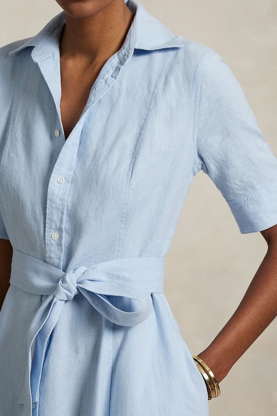 Polo Ralph Lauren rochie din in albastru 211969139