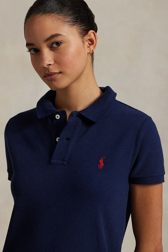 Polo Ralph Lauren sukienka sportowa bawełniana granatowy 211968291