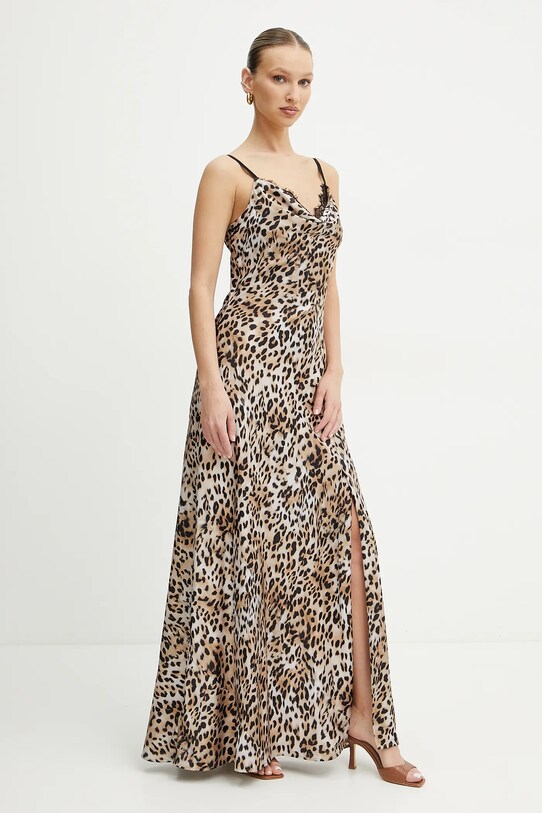 Рокля Guess ADLE W5GK10.WF1T2 кафяв SS25