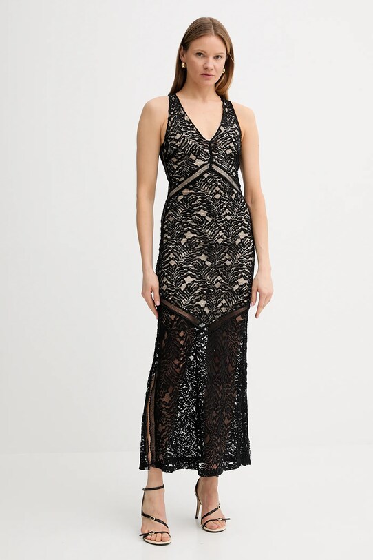 Платье Guess CHRISTEL maxi чёрный W5GK37.KCS90