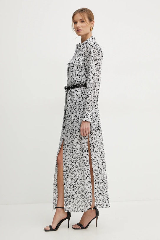 MICHAEL Michael Kors sukienka bawełniana wzorzyste czarny MS582UXH7F