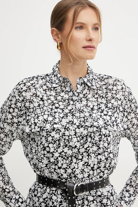 MICHAEL Michael Kors sukienka bawełniana MS582UXH7F czarny