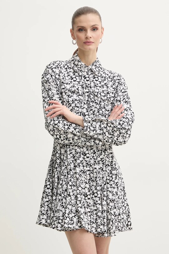 MICHAEL Michael Kors rochie fixat negru MS582QWGSA