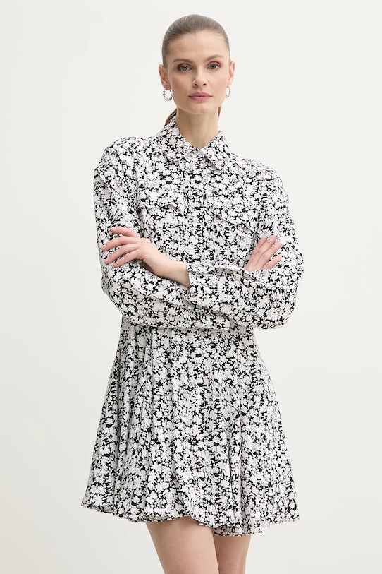 MICHAEL Michael Kors rochie fixat negru MS582QWGSA