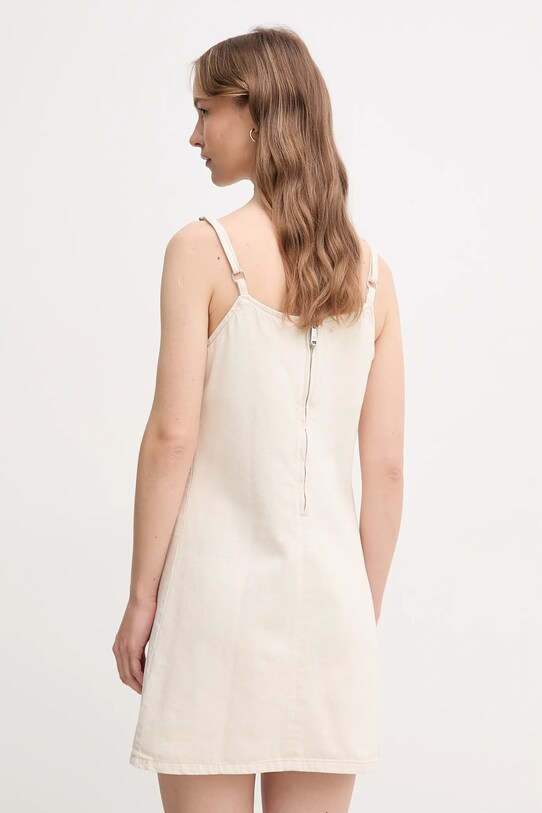 Îmbrăcăminte Calvin Klein Jeans rochie din amestec de in J20J225168 bej