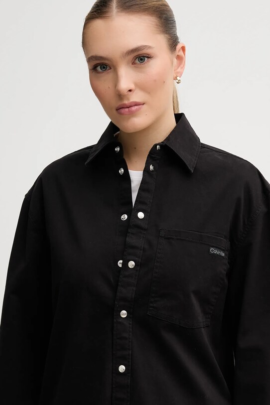 Obleka Calvin Klein Jeans črna J20J225270