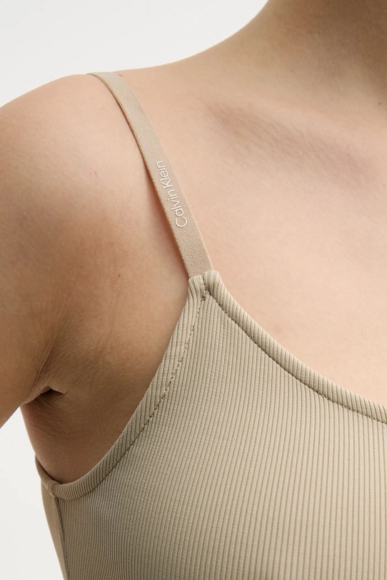 Obleka Calvin Klein Jeans J20J225288 bež