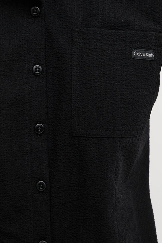 Calvin Klein Jeans sukienka bawełniana dziecięca J20J225299 czarny