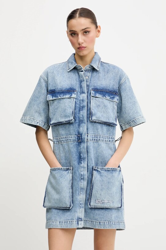 Karl Lagerfeld Jeans rochie mini albastru A2W13056