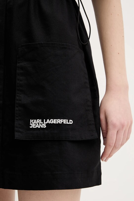 Karl Lagerfeld Jeans ruha A2W13017 fekete