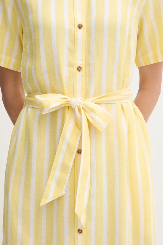 Barbour sukienka Adelaide LDR0909YE32 żółty