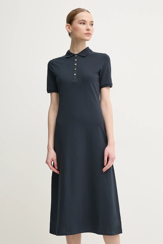 Рокля Barbour Celeste еластичен тъмносин LDR0917NY73