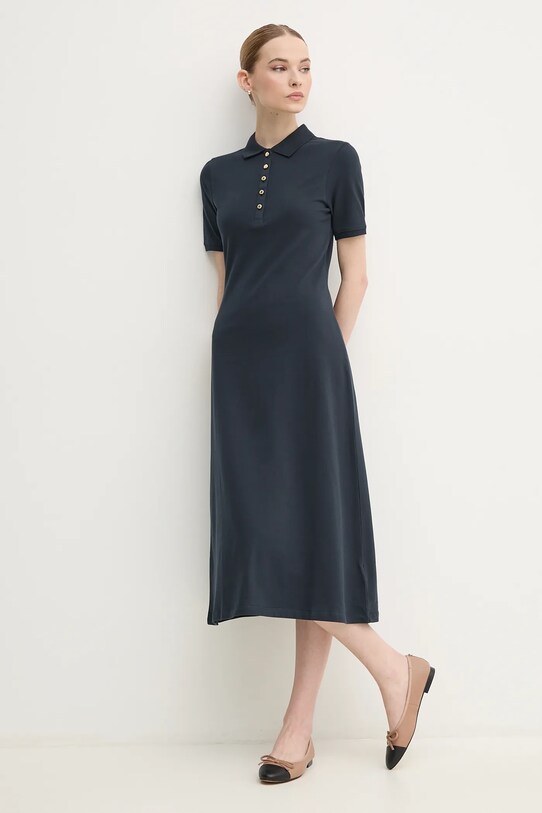 Рокля Barbour Celeste LDR0917NY73 тъмносин SS25